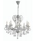 Ceiling Pendant Chandelier 8 Light Polished Chrome, Crystal - 1