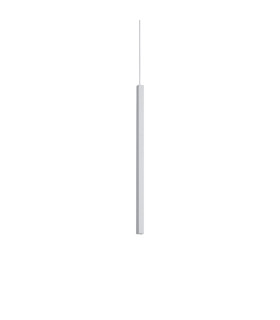 Look Square Slim Pendant Ceiling Light White 1x LED 220lm 3000K-1