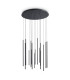 Look Cluster Pendant Ceiling Light Black 16x LED 3100lm 3000K-1