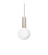 Odeon 15cm Slim Pendant Ceiling Light White 1x LED 1250lm 3000K-1