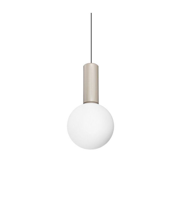 Odeon 15cm Slim Pendant Ceiling Light White 1x LED 1250lm 3000K-1