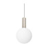 Odeon 20cm Slim Pendant Ceiling Light White 1x LED 1250lm 3000K-1