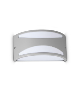 Rex Outdoor Flush Wall Lamp Grey 1x E27 IP44-1
