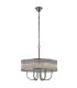Ceiling Pendant Round 6 Light Polished Chrome, Crystal - 1