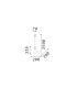 Odeon 20cm Slim Pendant Ceiling Light White 1x LED 1250lm 3000K-2