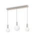 Odeon Bar Pendant Ceiling Light White 3x LED 3200lm 3000K-1