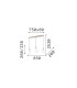 Odeon Bar Pendant Ceiling Light White 3x LED 3200lm 3000K-2
