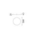 Oracle Slim 50cm Non Dim 3000K Round Integrated LED Semi Flush Ceiling Light Brass 3250lm-2