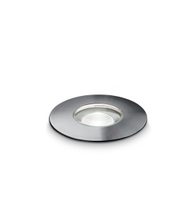 Rocket 9cm Outdoor Recessed Ground Light Steel 1x LED 900lm 3000K IP67 - Driver Required-1
