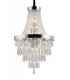 Ceiling Pendant Chandelier 13 Light Polished Chrome, Crystal - 1