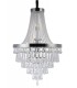 Ceiling Pendant Chandelier 17 Light Polished Chrome, Crystal - 1