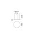 Oracle Slim 50cm Non Dim 3000K Round Integrated LED Pendant Ceiling Light Brass 3250lm-2