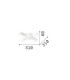 Set Up Multi Arm Semi Flush Ceiling Lamp White 4x E27-2