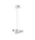 Set Up Multi Arm Pendant Ceiling Light White 3x E27-1