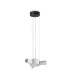 Set Up Multi Arm Pendant Ceiling Light Black 3x E27-1