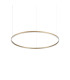 Oracle Slim 90cm Non Dim 3000K Round Integrated LED Pendant Ceiling Light Brass 5650lm-1