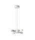 Set Up Multi Arm Pendant Ceiling Light White 4x E27-1