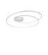 Oz Integrated LED Semi Flush Ceiling Light White 6100lm 3000K-1