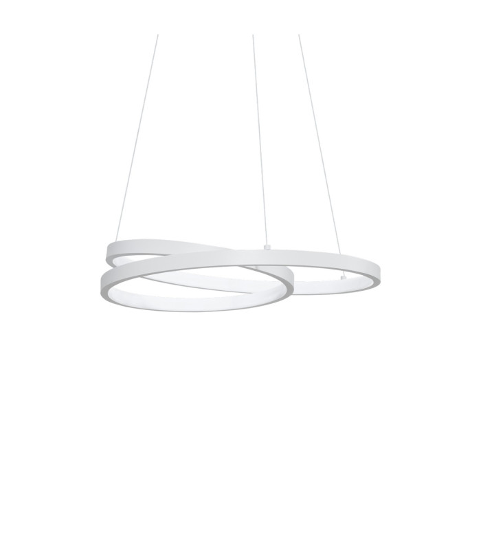 Oz Integrated LED Pendant Ceiling Light White 4350lm 3000K-1
