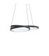 Oz Integrated LED Pendant Ceiling Light Black 4350lm 3000K-1