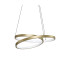 Oz Integrated LED Pendant Ceiling Light Brass 4350lm 3000K-1