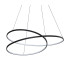Oz Integrated LED Pendant Ceiling Light Black 8300lm 3000K-1