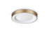 Planet 40cm Integrated LED Semi Flush Ceiling Light Brass 1850lm 3000K-1