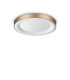 Planet 50cm Integrated LED Semi Flush Ceiling Light Brass 2250lm 3000K-1