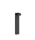 Sirio 60cm Outdoor Bollard Black 1x LED 1100lm 3000K IP65-1