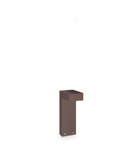 Sirio 30cm Outdoor Pedestal Light Coffee 1x GX53 IP65-1