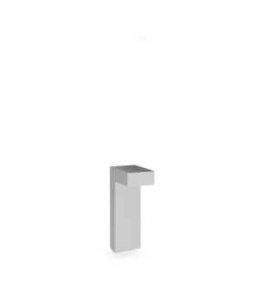 Sirio 30cm Outdoor Pedestal Light Grey 1x GX53 IP65-1