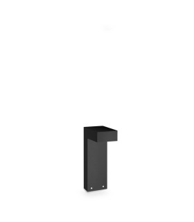 Sirio 30cm Outdoor Pedestal Light Black 1x GX53 IP65-1