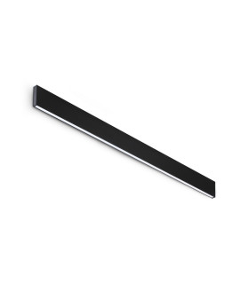Steel Integrated LED Wall Lamp Black 3550lm 3000K Dimmable-1