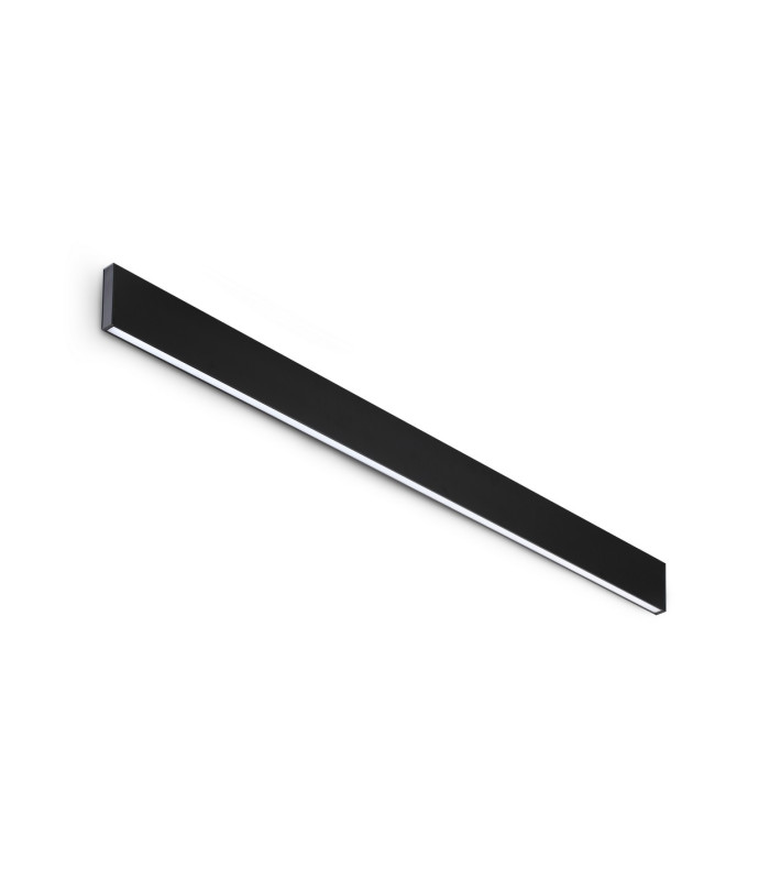 Steel Integrated LED Wall Lamp Black 3800lm 4000K Dimmable-1