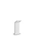 Style 30cm Outdoor Pedestal Light White 1x LED 950lm 3000K IP54-1