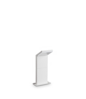 Style 30cm Outdoor Pedestal Light White 1x LED 950lm 3000K IP54-1