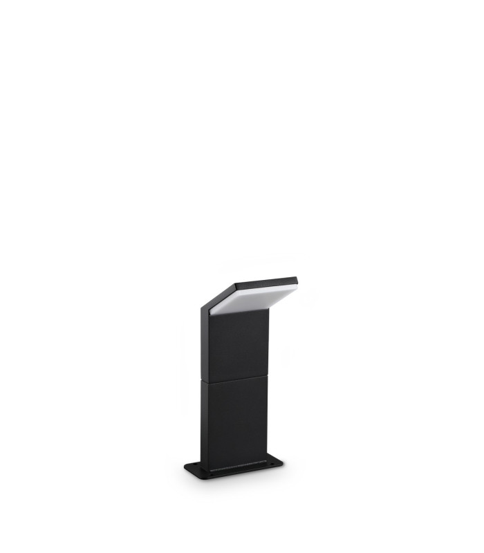 Style 30cm Outdoor Pedestal Light Black 1x LED 950lm 3000K IP54-1