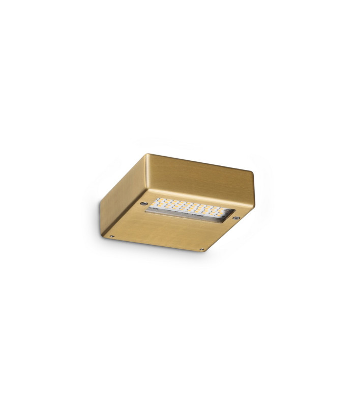 Tab Integrated LED Wall Lamp Brass 2450lm 3000K-1