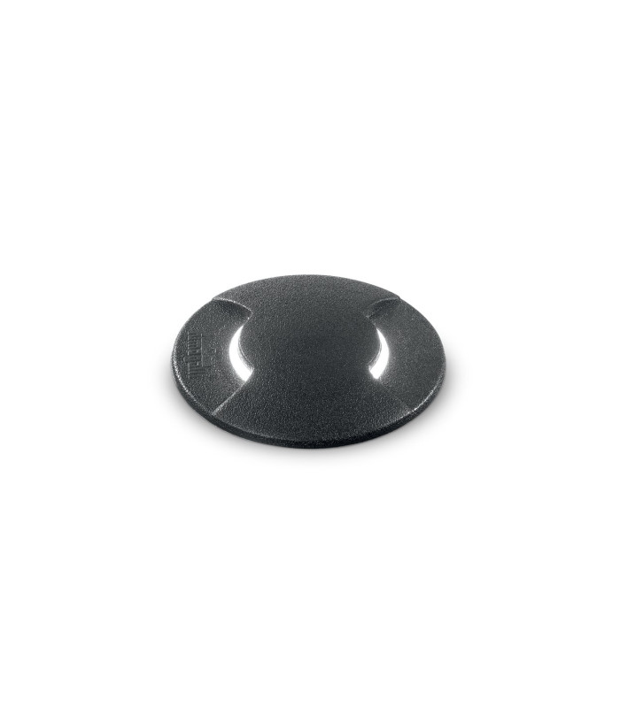 Way 12cm Round 2 Direction Outdoor Recessed Ground Light Black 1x GX53 IP67-1
