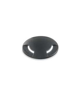 Way 12cm Round 3 Direction Outdoor Recessed Ground Light Black 1x GX53 IP67-1