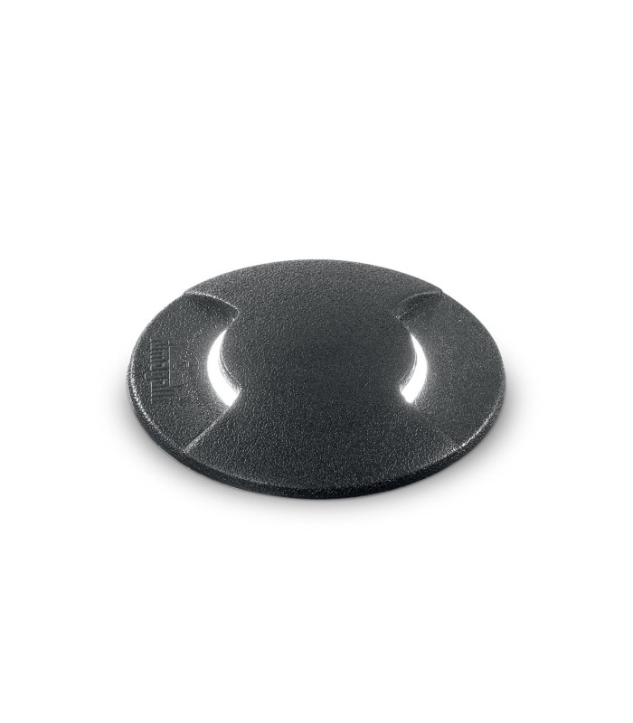 Way 16cm Round 2 Direction Outdoor Recessed Ground Light Black 1x GX53 IP67-1