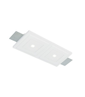 Zephyr Recessed Downlight White 2x LED 2400lm 3000K-1