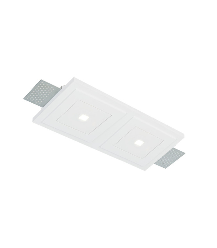Zephyr Recessed Downlight White 2x LED 2400lm 3000K-1