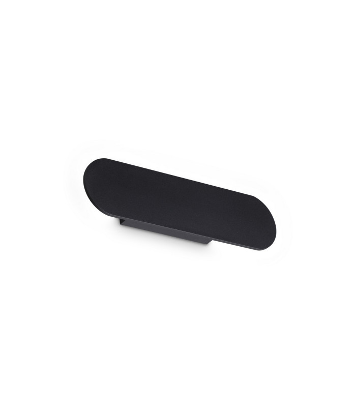 Zig Zag Oval Integrated LED Wall Lamp Black 1300lm 3000K-1