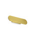 Zig Zag Oval Integrated LED Wall Lamp Brass 1300lm 3000K-1