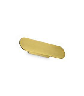 Zig Zag Oval Integrated LED Wall Lamp Brass 1300lm 3000K-1