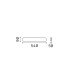 Zig Zag Oval Integrated LED Wall Lamp White 2350lm 3000K-2
