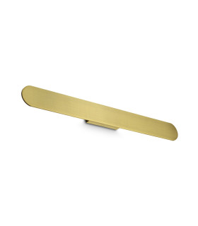 Zig Zag Oval Integrated LED Wall Lamp Brass 3100lm 3000K-1
