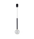 Alinos Slim Pendant Ceiling Light Black 3000K Warm White-1