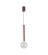 Alinos Slim Pendant Ceiling Light Copper 3000K Warm White-1